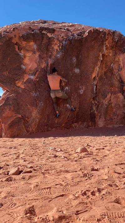 Pearl - Northeast Face Center v2, Red Rock - Beta Video from Sato_Send