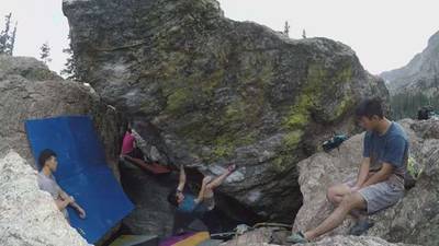 Tommy's Arete v7, Rocky Mountain National Park - Beta Video from seanmorris