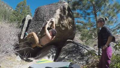 Siemay's Arete v6, Lake Tahoe - Beta Video from seanmorris