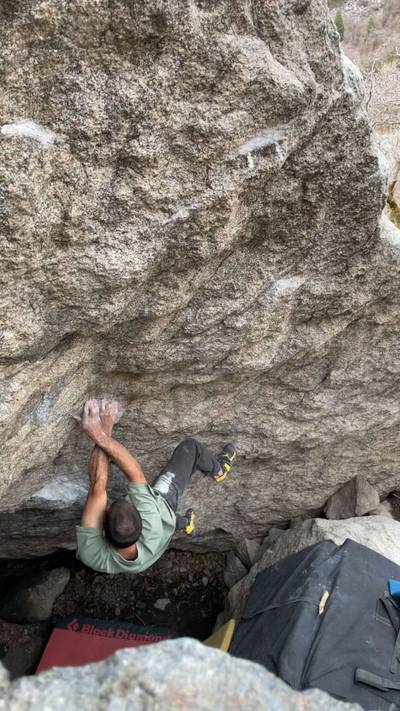 Beer Can Cave Direct v11, Little Cottonwood Canyon - Beta Video from SirCrimpsaLittle