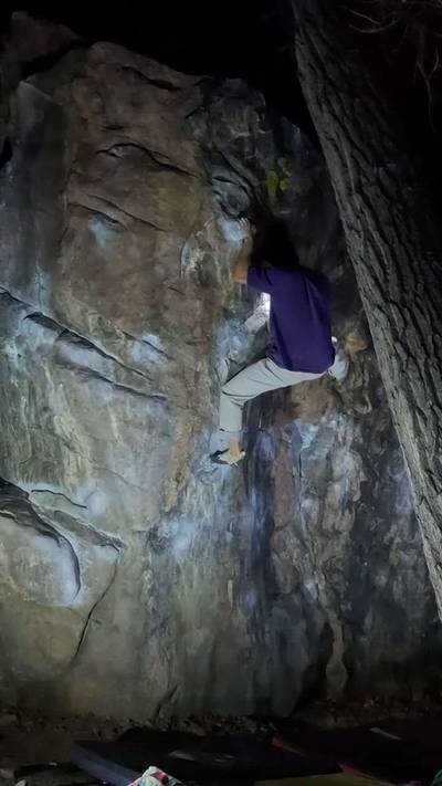 Audubon v9, Clear Creek Canyon - Beta Video from ian.climbs