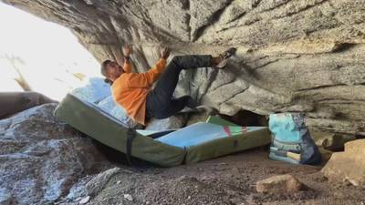 Party Cave v6, Little Cottonwood Canyon - Beta Video from beetle.aura