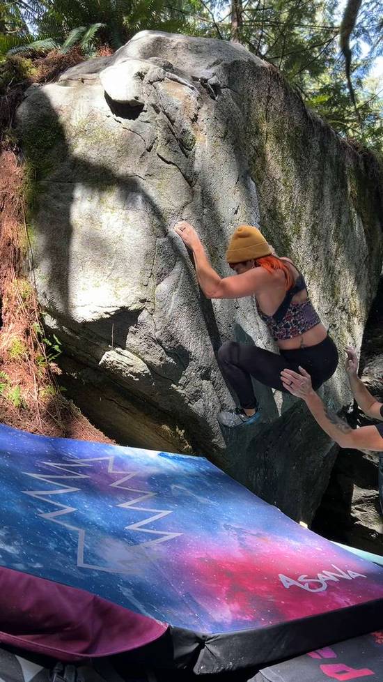 Baby Blue v3, Squamish - Beta Video from CRUXandbeta