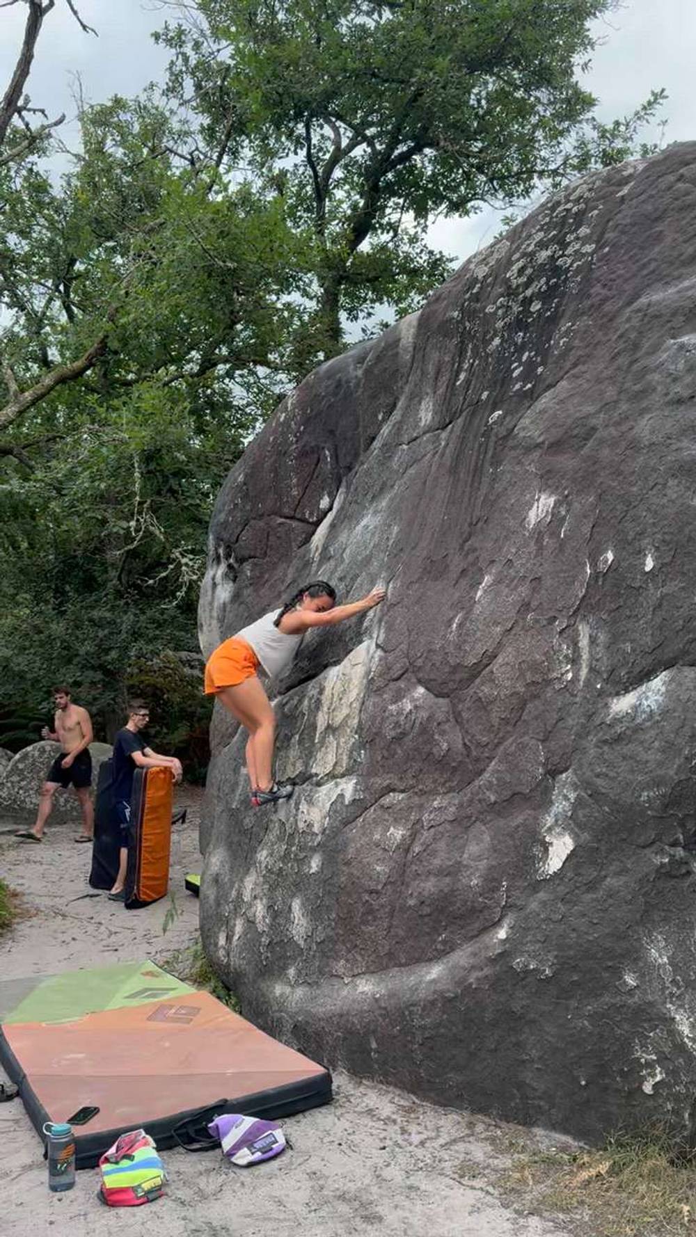 La Dalle aux deux Arêtes v2, Fontainebleau - Beta Video from byoon