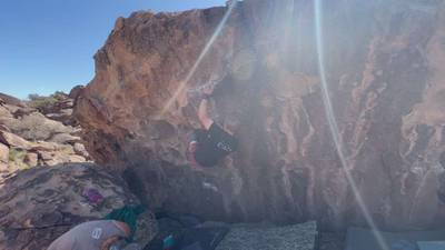 Two Birds v5, Hueco Tanks - Beta Video from brenner.rauch