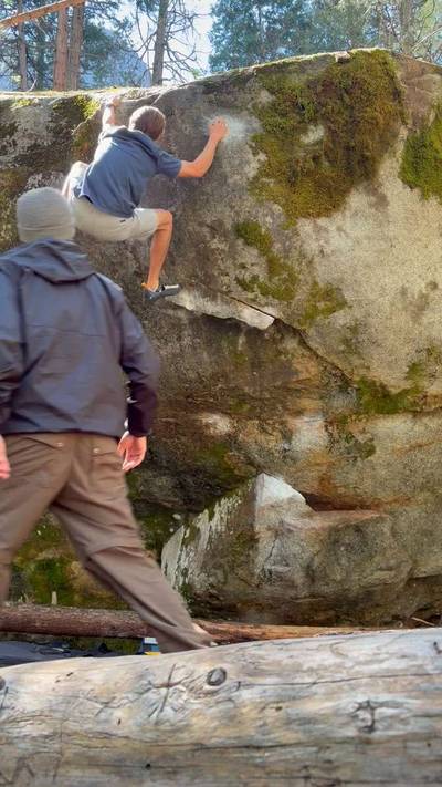 Bridalveil Pogo v7, Yosemite Valley - Beta Video from AndreHagopian