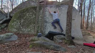 Falling Up v7, Boat Rock - Beta Video from JohnMcCauley