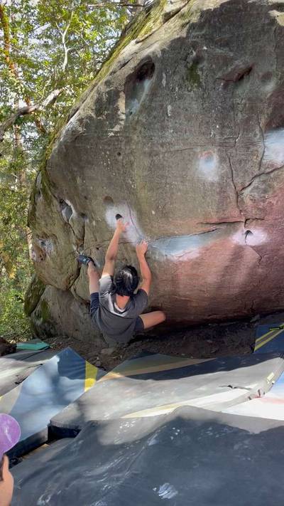 Lost Keys Traverse v6, Indian Rock - Beta Video from Kev