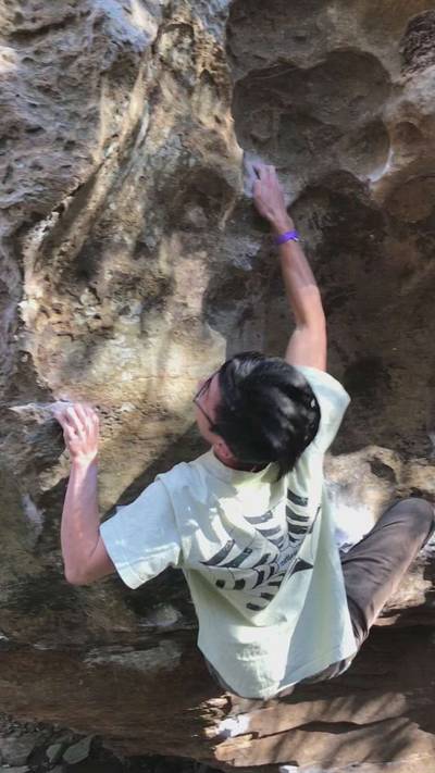 See No Evil v9, Holy Boulders - Beta Video from dan_fu_climbs