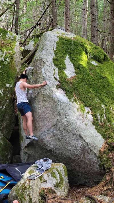 White Bread v1, Squamish - Beta Video from Natesrocks