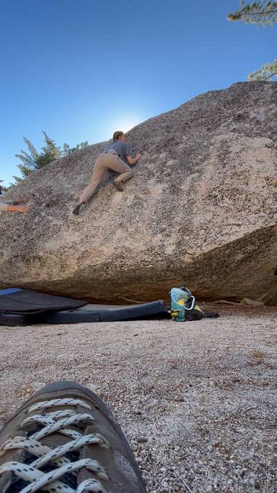 Saddle Slab v0, Black Mountain - Beta Video from emilypaige
