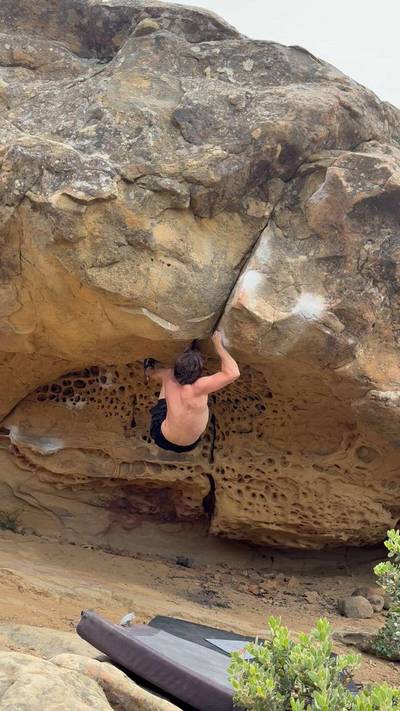 The Tempest v6, Santa Barbara - Beta Video from stevoclimbsss
