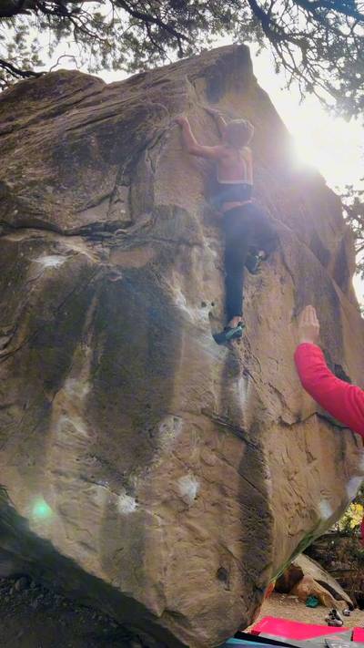 High Ride v4, Joe's Valley - Beta Video from climbingchelchel