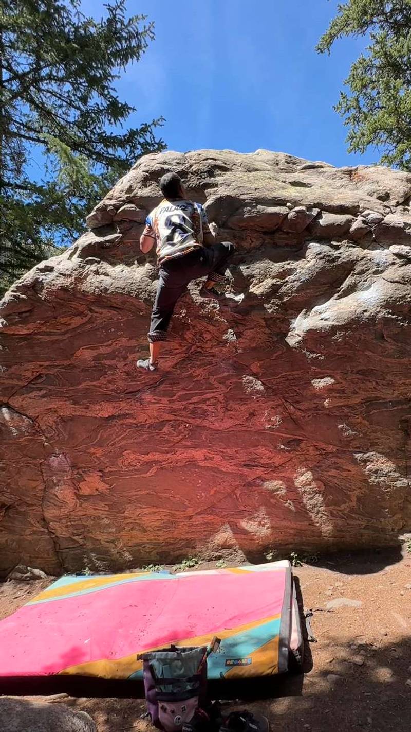 Crimp Face Left v5, Guanella Pass - Beta Video from RockaTanaka