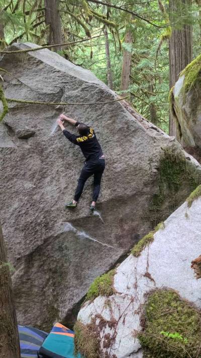 Hustler's Ambition v8, Squamish - Beta Video from mpitchhole