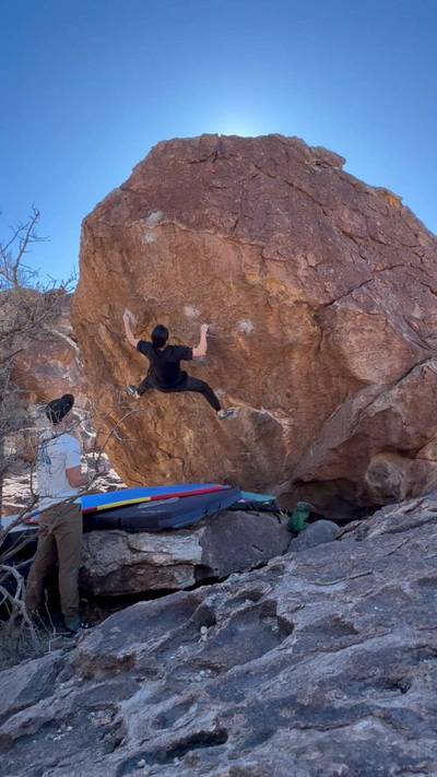 Frogger v9, Hueco Tanks - Beta Video from DaRader