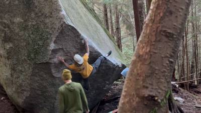 Tim's Arete v10, Squamish - Beta Video from will.howell