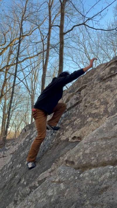 Twinkle Toe Traverse v5, Stone Fort - Beta Video from TallBetaTV
