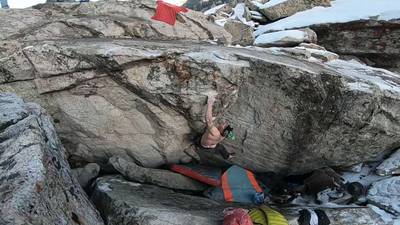 Stephan's Dihedral v7, Little Cottonwood Canyon - Beta Video from SkatB