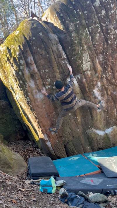 Drama Queen v7, Lookout Mountain - Beta Video from climbsbynikaleb