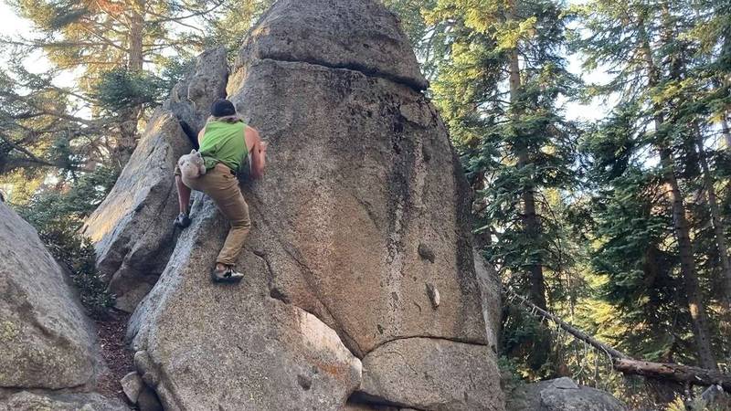 A Nice Boulder v0, Mineral King - Beta Video from Vasko6d