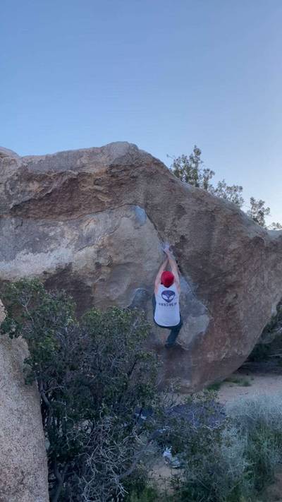 Nicole Overhang v6, Joshua Tree - Beta Video from aviv