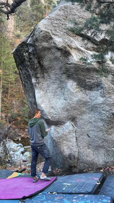 Bronson's Arete v8, Little Cottonwood Canyon - Beta Video from travieggg