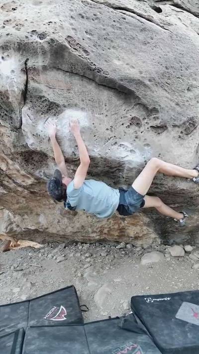 North Arête v6, Joe's Valley - Beta Video from Shaylor_jack