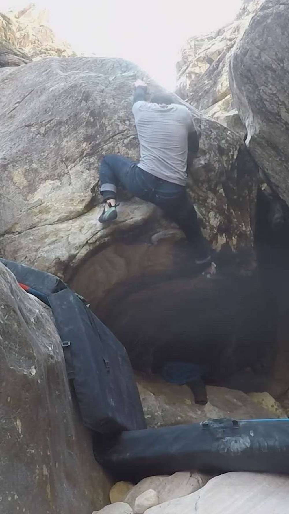 Iceman Climbeth Low v6, Red Rock - Beta Video from TinyDynos