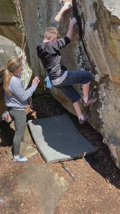 Tomahawk Lap Dance v1, Hospital Boulders - Beta Video from Saxson