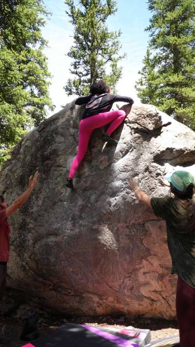 Face Problem v5, Guanella Pass - Beta Video from inaclimbs