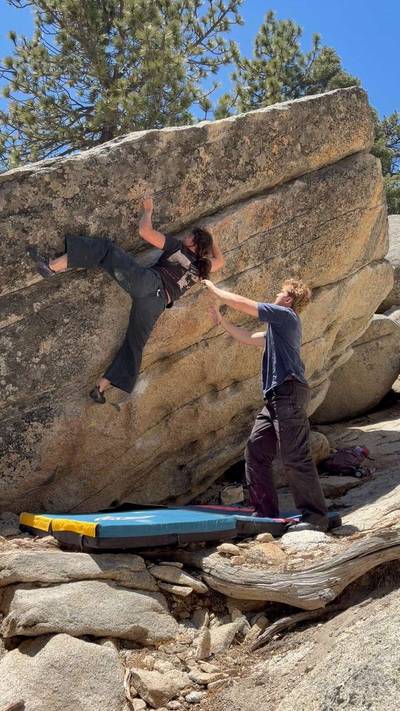 Stone Face Left v5, Black Mountain - Beta Video from ashleybassett