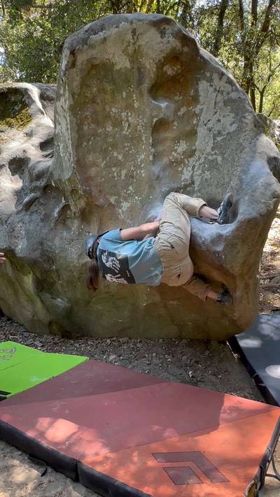 Chapman Traverse v4, Castle Rock State Park - Beta Video from anna9334
