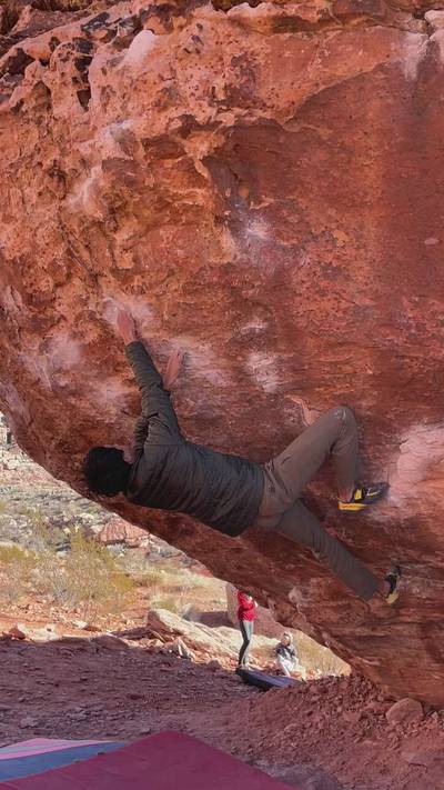 Monkey Bar Right v6, Red Rock - Beta Video from DWhelps