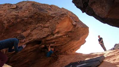 Pink Lady v6, Moe's Valley - Beta Video from bolts.and.holds