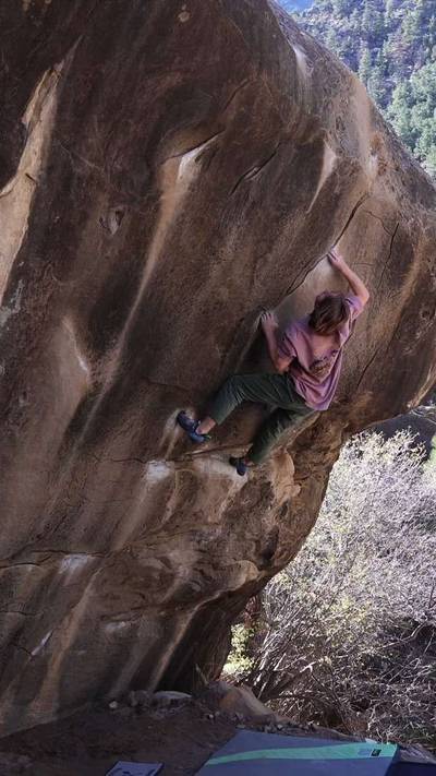 Wills A Fire v6, Joe's Valley - Beta Video from peterclimbs
