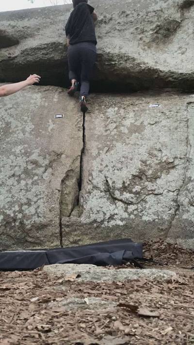 Gaping Crack v0, Boat Rock - Beta Video from LaCrux