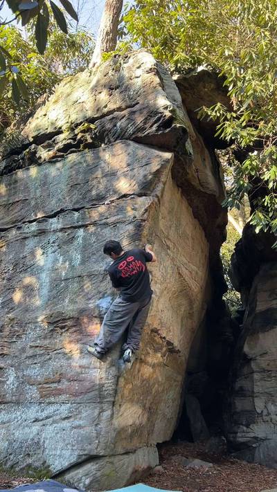 Stevie Wonder Arete aka Colorful Corner v4, Coopers Rock - Beta Video from _thechanimal_