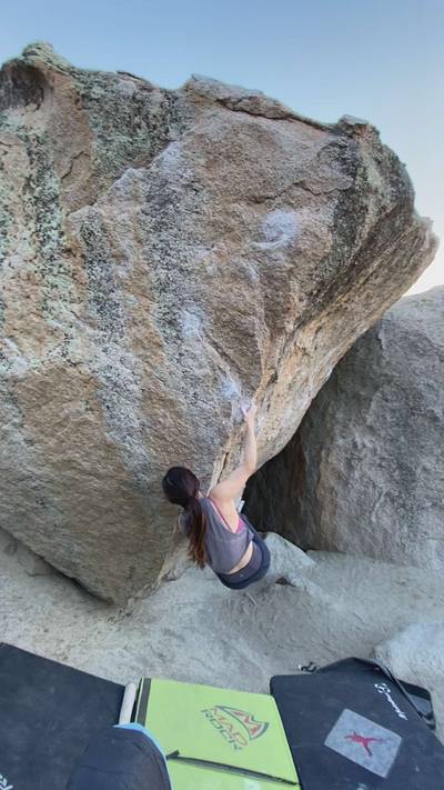 Fly Boy Arete v5, Bishop - Beta Video from Qiaodada