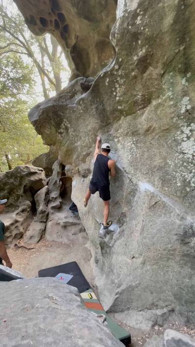 Waimea Wall v1, Castle Rock State Park - Beta Video from ericps