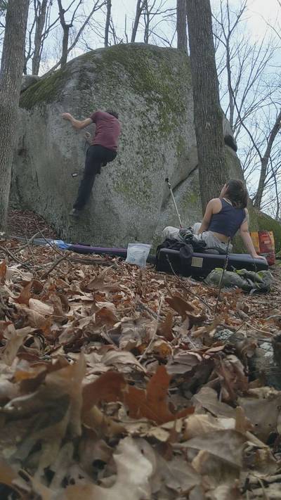 Heaven Arête v4, Boat Rock - Beta Video from tripledrizzle