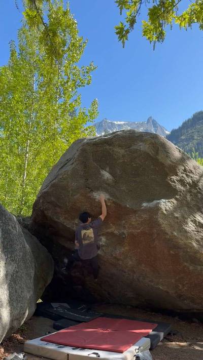 Buried Alive v6, Leavenworth - Beta Video from climb_ryan