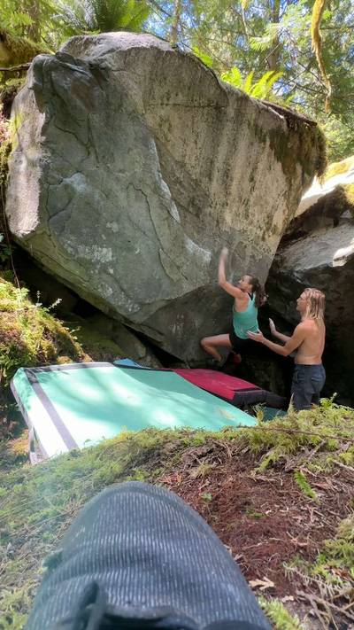 The Deep v8, Squamish - Beta Video from silijenn