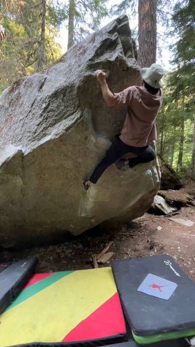 Baby Elephant v5, Stevens Pass - Beta Video from clayloam