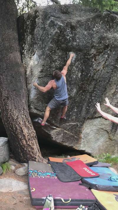 Tin Man v7, Leavenworth - Beta Video from austinclimbing