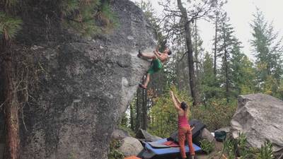 Geronimo v7, Leavenworth - Beta Video from austinclimbing