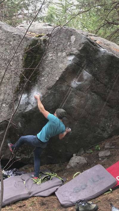 Cole's Corner v8, Leavenworth - Beta Video from austinclimbing