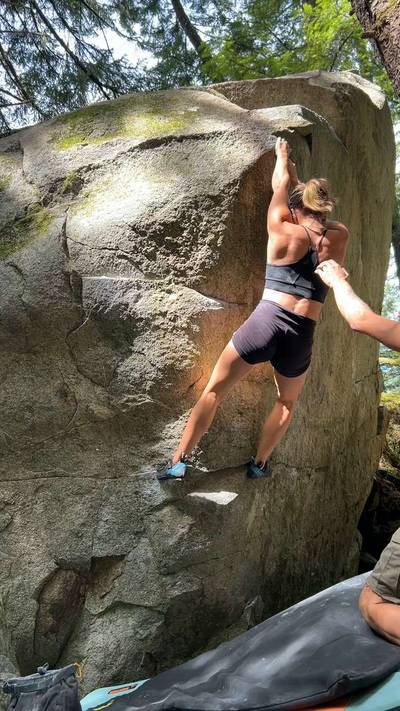 Helping Hands v4, Squamish - Beta Video from CRUXandbeta