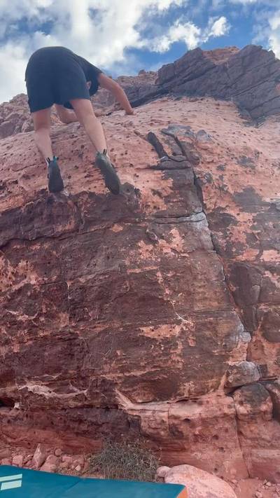 The Black Warm Up - Left-most Face v1, Red Rock - Beta Video from vilardo24