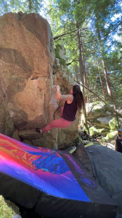Couch Surfer v3, Squamish - Beta Video from mountainmarie